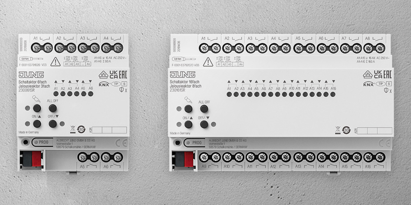 KNX Schalt- und Jalousieaktoren bei Sonnen-PV GmbH in Großenseebach