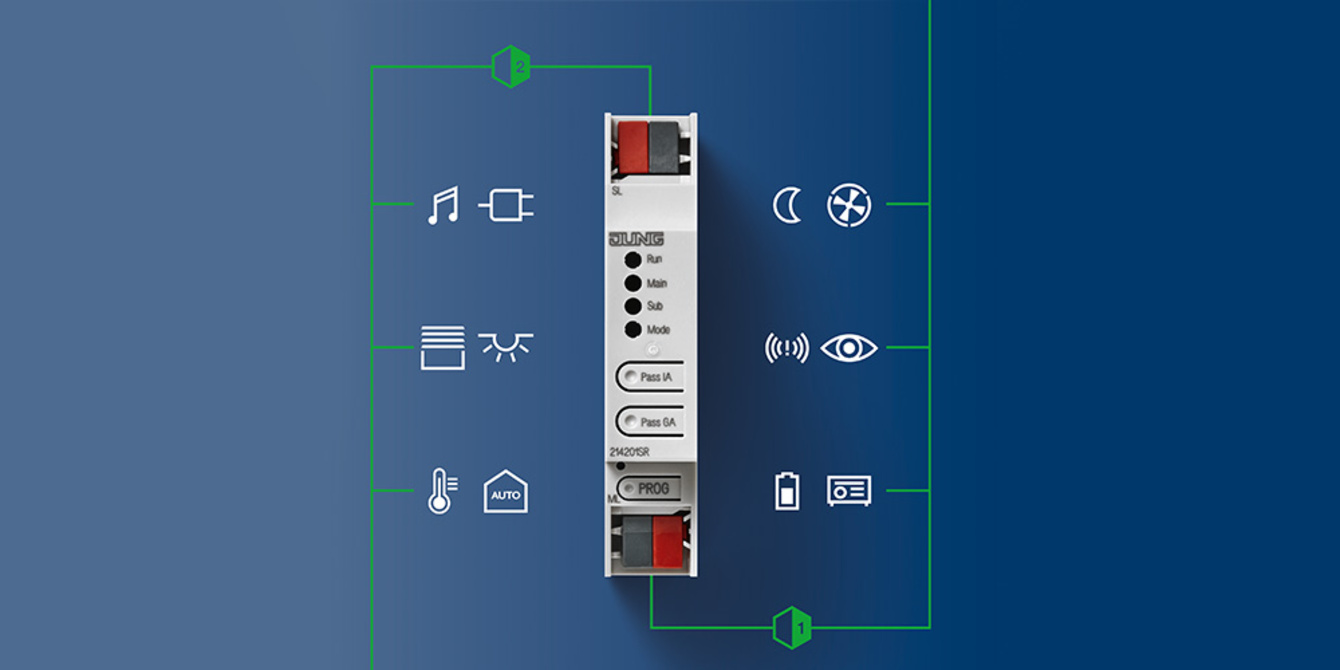 KNX Bereichs- und Linienkoppler bei Sonnen-PV GmbH in Großenseebach