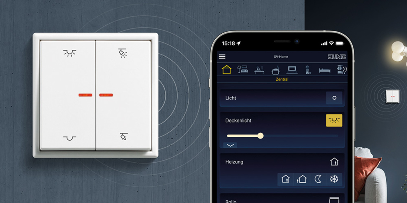 KNX RF Taster bei Sonnen-PV GmbH in Großenseebach